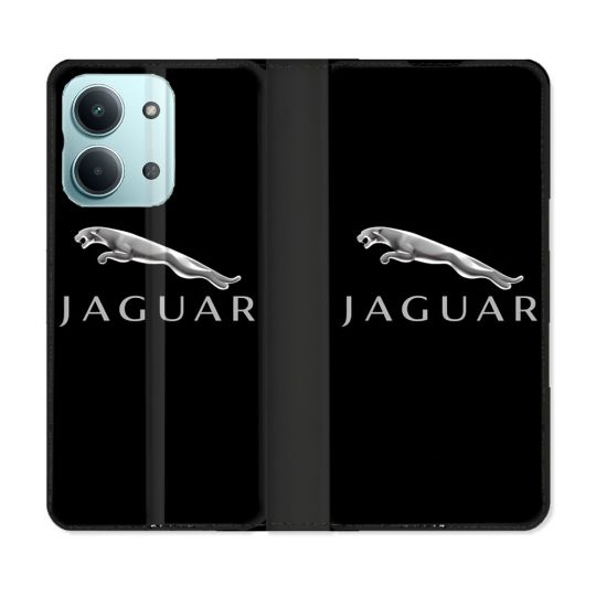 Housse Cuir Portefeuille Pour Xiaomi Redmi 17C 5G Jaguar