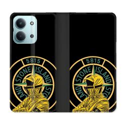 Housse Cuir Portefeuille Pour Xiaomi Redmi 17C 5G Stone Island Color