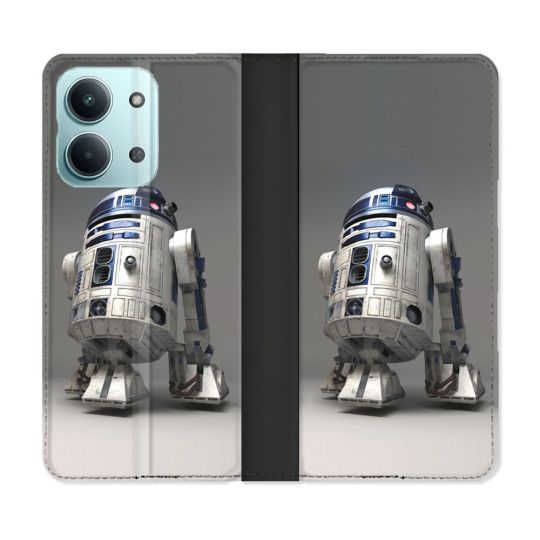 Housse Cuir Portefeuille Pour Xiaomi Redmi 17C 5G Star Wars - R2D2