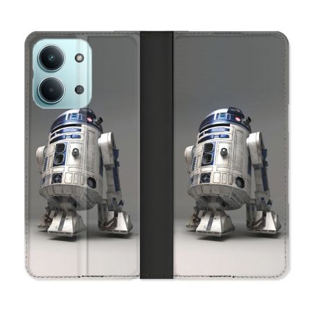 Housse Cuir Portefeuille Pour Xiaomi Redmi 17C 5G Star Wars - R2D2