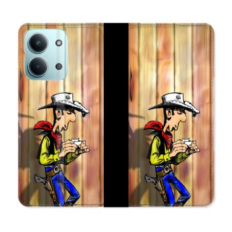 Housse Cuir Portefeuille Pour Xiaomi Redmi 17C 5G Lucky Luke