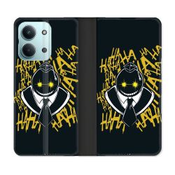 Housse Cuir Portefeuille Pour Xiaomi Redmi 17C 5G Manga Assassination Classroom Kuro Noir