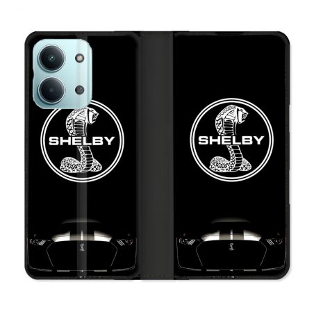 Housse Cuir Portefeuille Pour Xiaomi Redmi 17C 5G Shelby