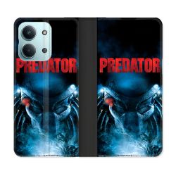 Housse Cuir Portefeuille Pour Xiaomi Redmi 17C 5G Predator Affiche