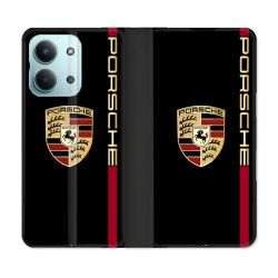 Housse Cuir Portefeuille Pour Xiaomi Redmi 17C 5G Porsche Line