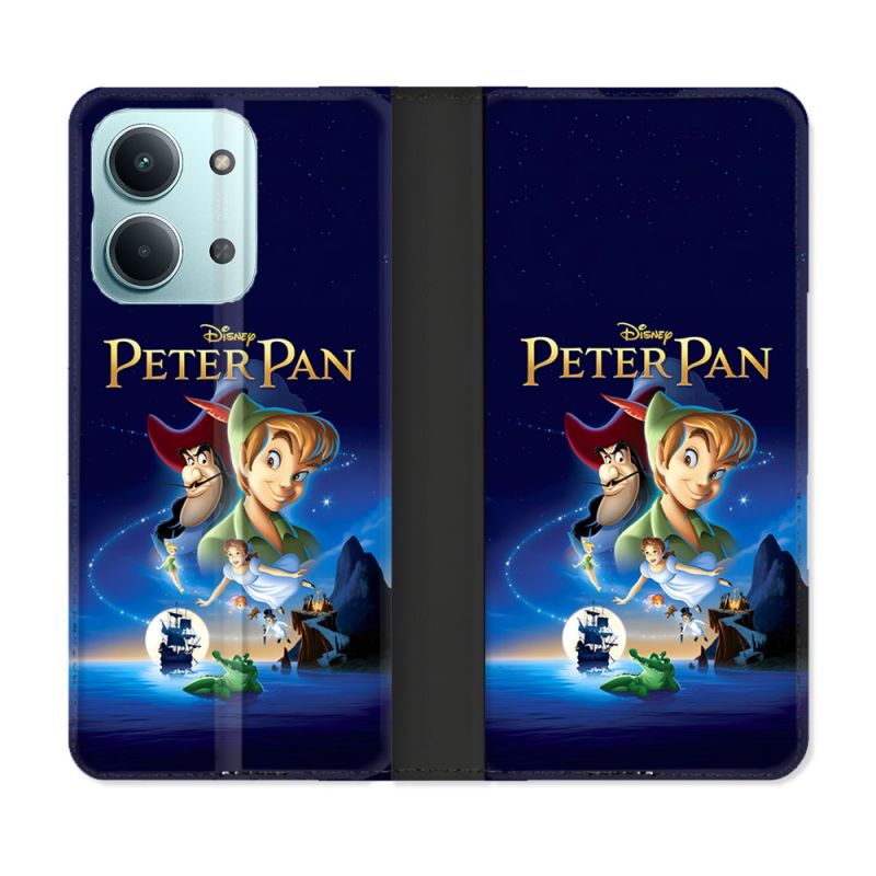Housse Cuir Portefeuille Pour Xiaomi Redmi 17C 5G Peter Pan Affiche