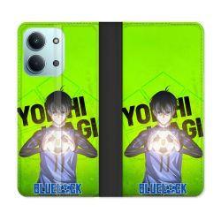Housse Cuir Portefeuille Pour Xiaomi Redmi 17C 5G Manga Blue Lock Yoichi Isagi