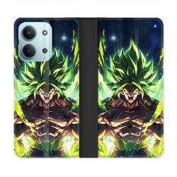 Housse Cuir Portefeuille Pour Xiaomi Redmi 17C 5G Manga Dragon Ball Broly