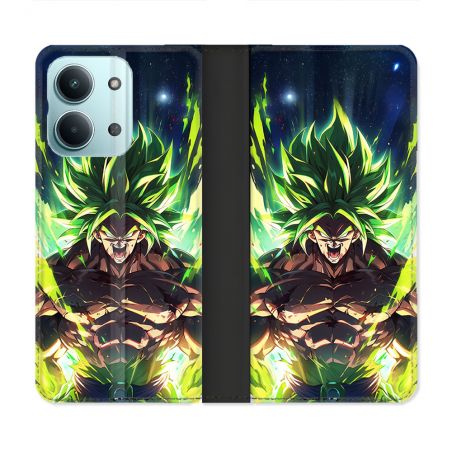Housse Cuir Portefeuille Pour Xiaomi Redmi 17C 5G Manga Dragon Ball Broly
