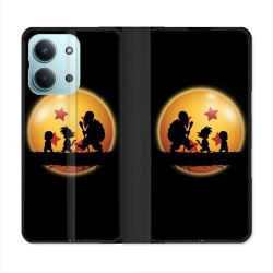 Housse Cuir Portefeuille Pour Xiaomi Redmi 17C 5G Manga Dragon Ball Vintage
