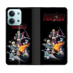 Housse Cuir Portefeuille Pour Xiaomi Redmi 17C 5G Manga Fairy Tail Logo Team