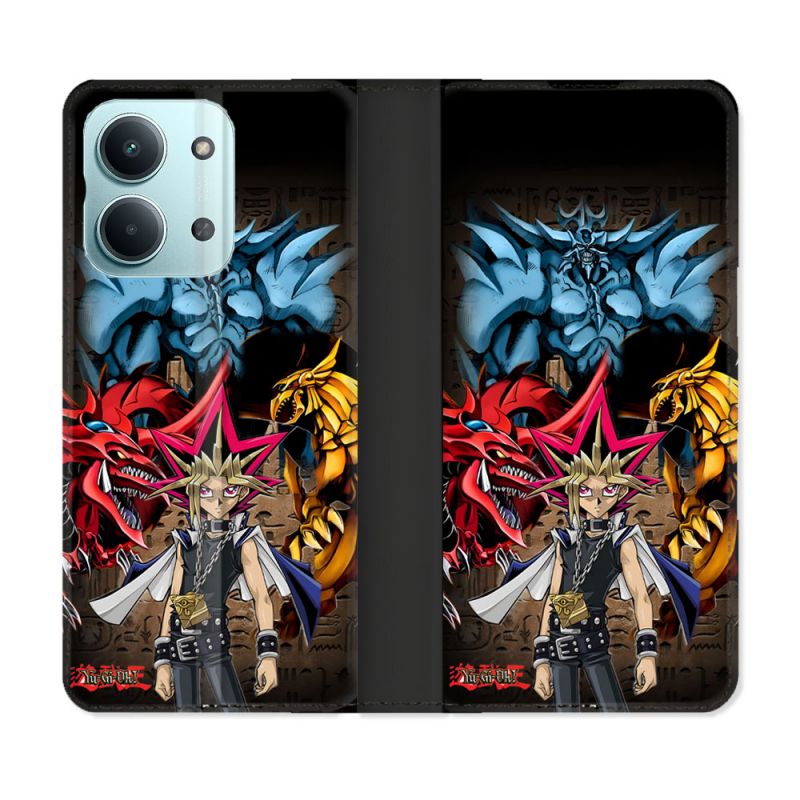 Housse Cuir Portefeuille Pour Xiaomi Redmi 17C 5G Manga Yu Gi Oh