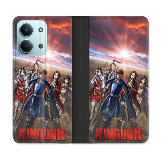 Housse Cuir Portefeuille Pour Xiaomi Redmi 17C 5G Manga Kingdom Affiche