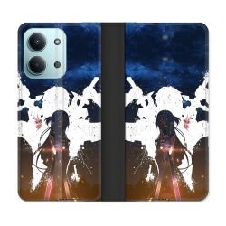 Housse Cuir Portefeuille Pour Xiaomi Redmi 17C 5G Manga SAO sword Art Online Asuna