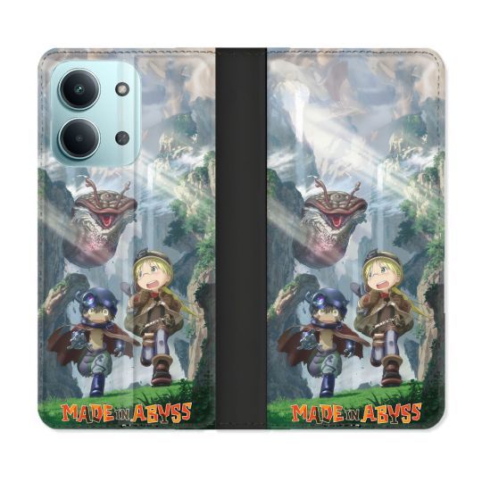Housse Cuir Portefeuille Pour Xiaomi Redmi 17C 5G Manga Made In Abyss Affiche