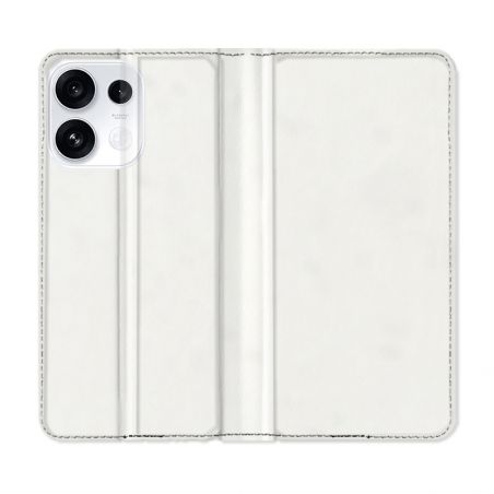 Housse Cuir Portefeuille Personnalisée OPPO Reno16 F 5G Étui Protection avec Photo, Texte, Logo, Design