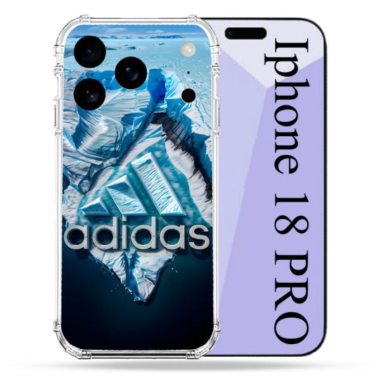 Coque Renforcée Pour Iphone 18 Pro Adidas Iceberg