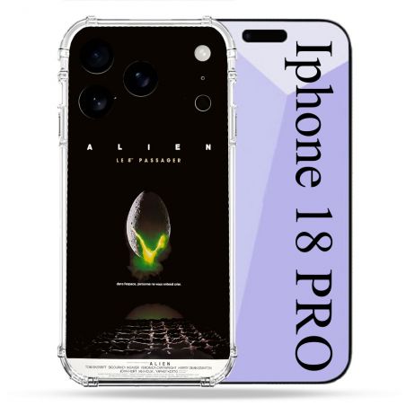 Coque Renforcée Pour Iphone 18 Pro Alien Affiche