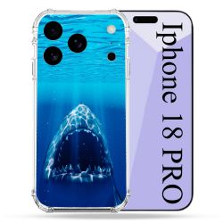 Coque Renforcée Pour Iphone 18 Pro Animal Requin Dent