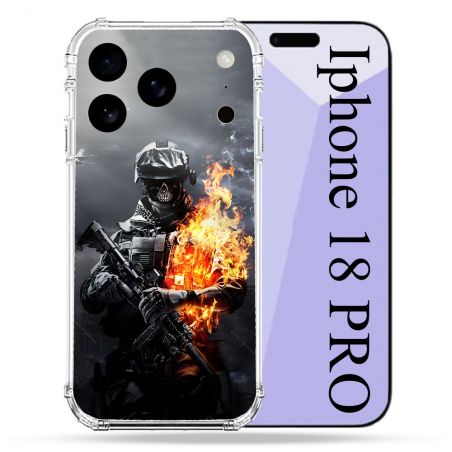 Coque Renforcée Pour Iphone 18 Pro Call Of Duty Squelette