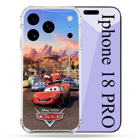 Coque Renforcée Pour Iphone 18 Pro Cars Affiche