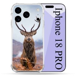 Coque Renforcée Pour Iphone 18 Pro Chasse Chevreuil Montagne