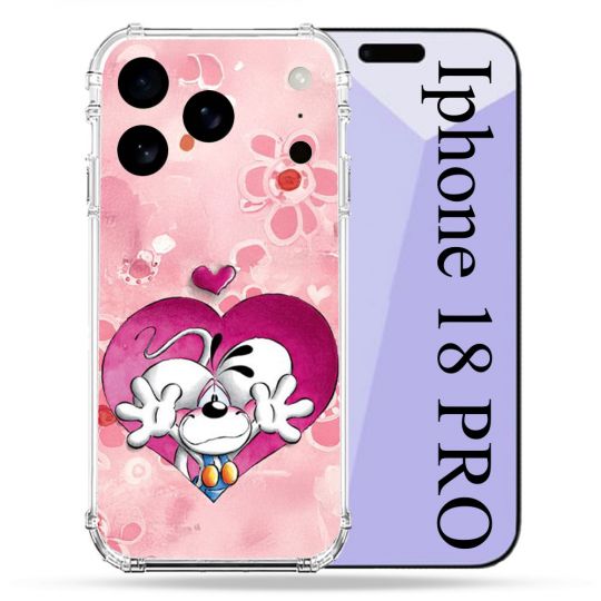 Coque Renforcée Pour Iphone 18 Pro Didll Love