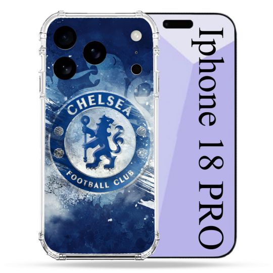 Coque Renforcée Pour Iphone 18 Pro Foot Chelsea
