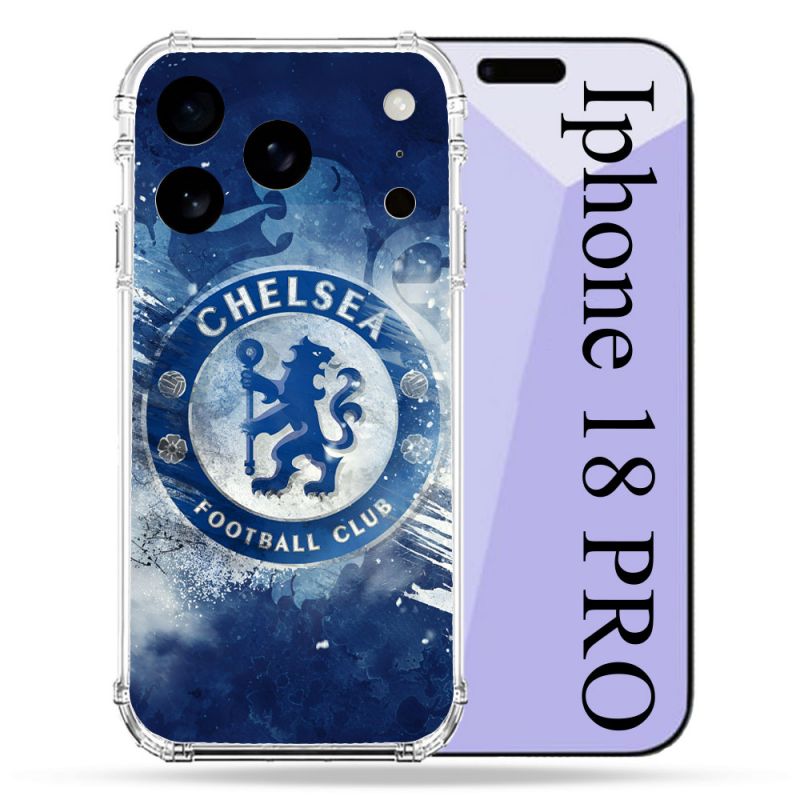 Coque Renforcée Pour Iphone 18 Pro Foot Chelsea