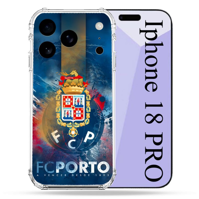 Coque Renforcée Pour Iphone 18 Pro Foot FC Porto