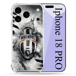 Coque Renforcée Pour Iphone 18 Pro Foot Juventus Turin