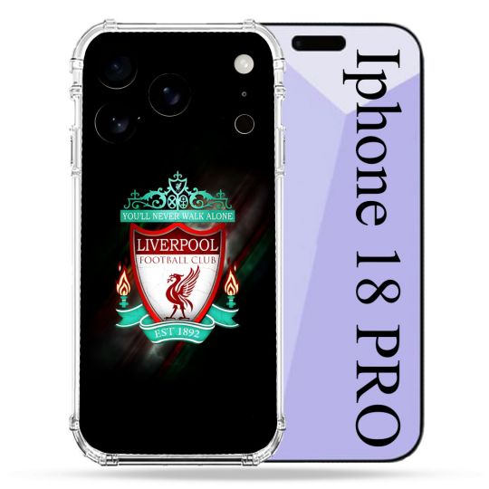Coque Renforcée Pour Iphone 18 Pro Foot Liverpool
