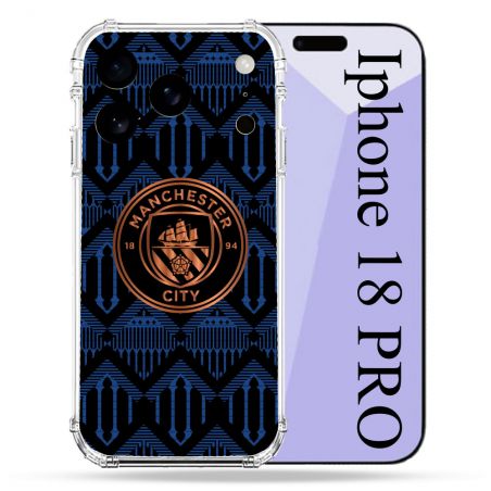 Coque Renforcée Pour Iphone 18 Pro Foot Manchester City