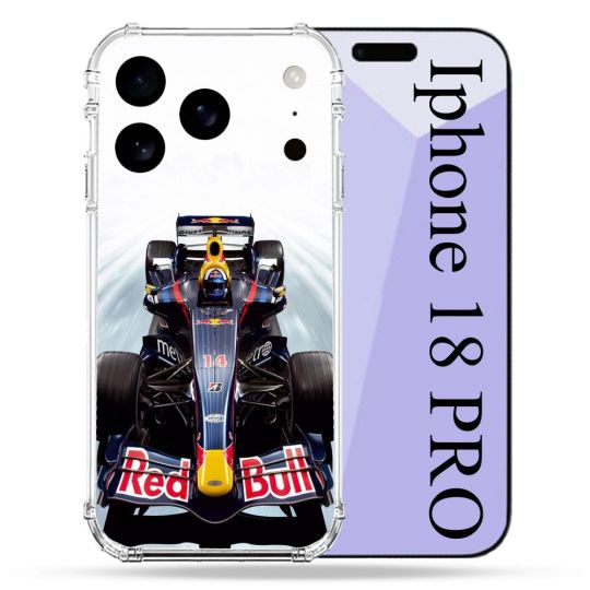 Coque Renforcée Pour Iphone 18 Pro Formule 1 F1 Red Bull