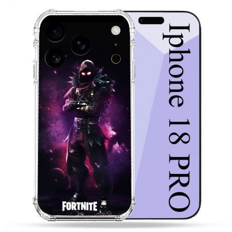Coque Renforcée Pour Iphone 18 Pro Fortnite Raven