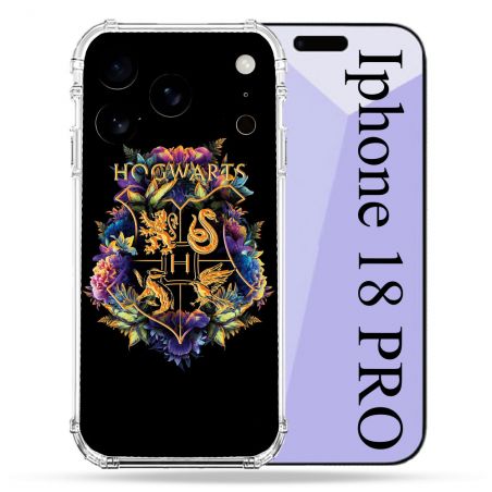 Coque Renforcée Pour Iphone 18 Pro Harry Potter Hogwarts