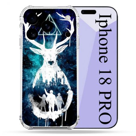 Coque Renforcée Pour Iphone 18 Pro Harry Potter Patronome