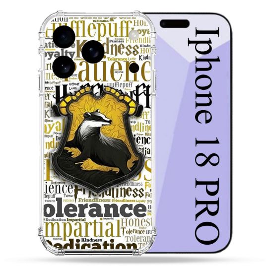 Coque Renforcée Pour Iphone 18 Pro Harry Potter Poursouffle