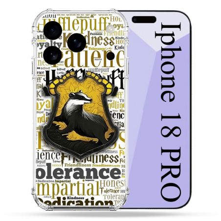 Coque Renforcée Pour Iphone 18 Pro Harry Potter Poursouffle