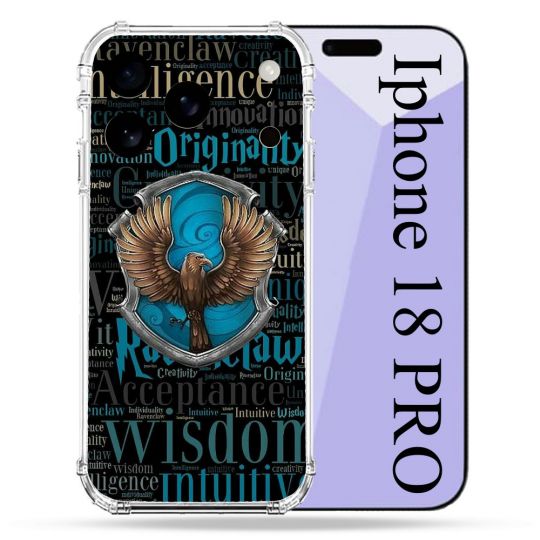 Coque Renforcée Pour Iphone 18 Pro Harry Potter Serdaigle