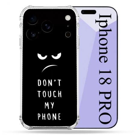 Coque Renforcée Pour Iphone 18 Pro Humour Don't Touch