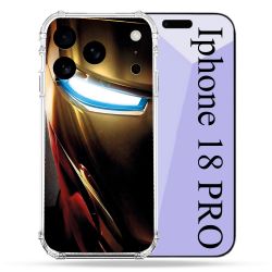 Coque Renforcée Pour Iphone 18 Pro Iron Man Casque