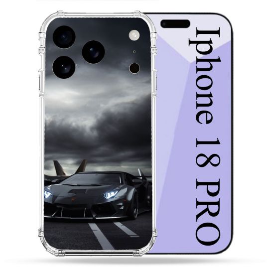 Coque Renforcée Pour Iphone 18 Pro Lamborghini Avion