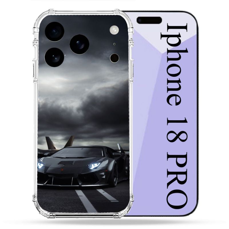 Coque Renforcée Pour Iphone 18 Pro Lamborghini Avion