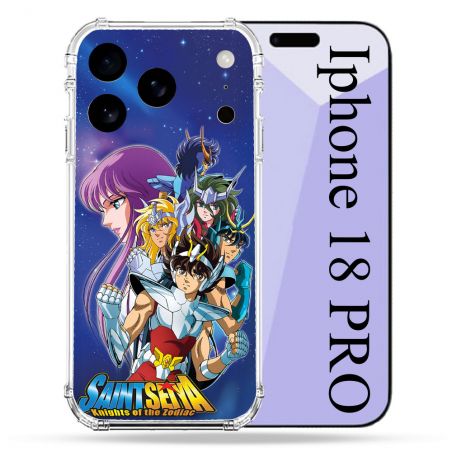 Coque Renforcée Pour Iphone 18 Pro Les Chevaliers Du Zodiaque