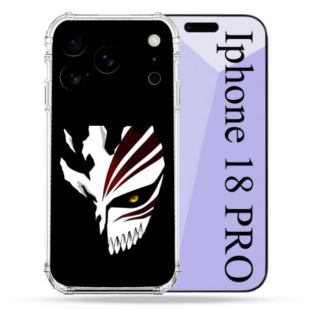 Coque Renforcée Pour Iphone 18 Pro Manga Bleach Masque