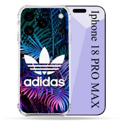 Coque Renforcée Pour Iphone 18 Pro Max Adidas Palmier
