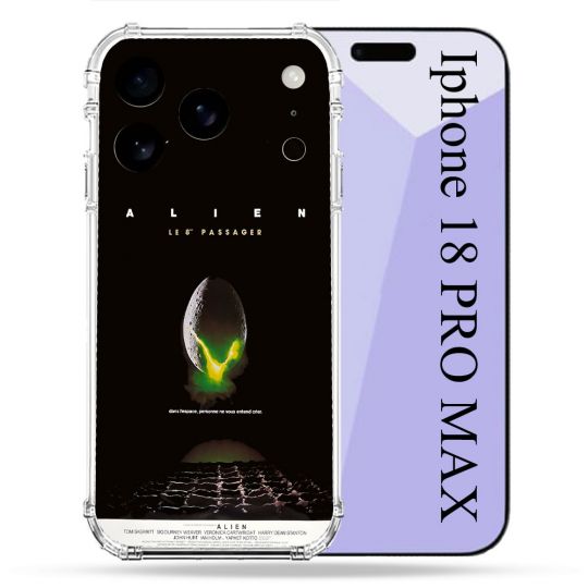 Coque Renforcée Pour Iphone 18 Pro Max Alien Affiche