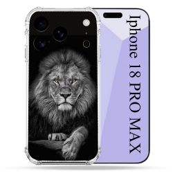 Coque Renforcée Pour Iphone 18 Pro Max Animal Lion Majestueux