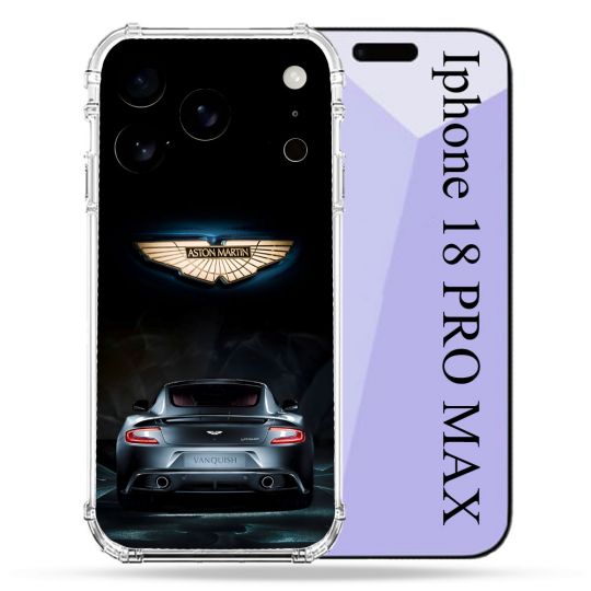 Coque Renforcée Pour Iphone 18 Pro Max Aston Martin